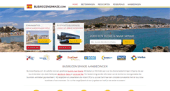 Desktop Screenshot of busreizenspanje.com